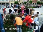 Kácení májky 2010